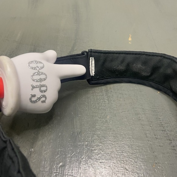 Nike AeroBill Women's black Visor Hat Adjustable Golf Tennis One Size Fits most - Picture 6 of 9